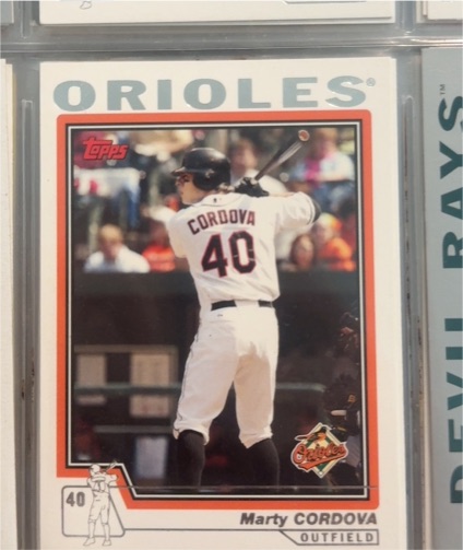 2004 Topps #564 Marty Cordova — front