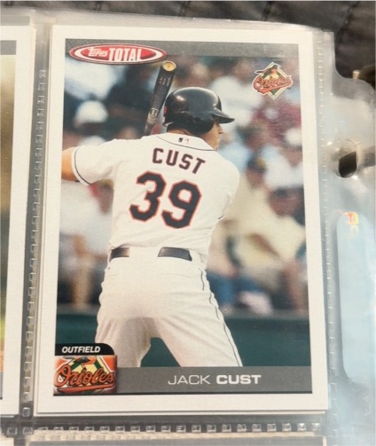 2004 Topps Total #326 Jack Cust — front