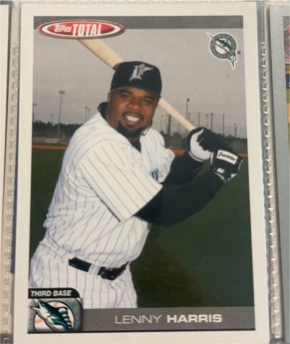 2004 Topps Total #334 Lenny Harris — front
