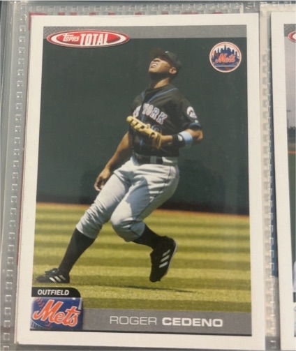 2004 Topps Total #519 Roger Cedeno — front