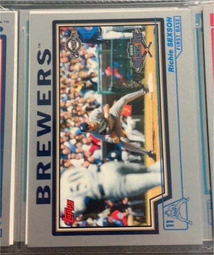2004 Topps Opening Day #16 Richie Sexson — front