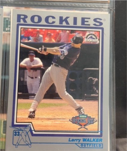 2004 Topps Opening Day #130 Larry Walker — front