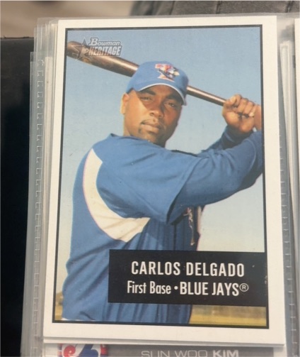 2003 Bowman Heritage #127 Carlos Delgado — front