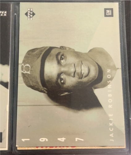 1994 Upper Deck The American Epic GM #7 Jackie Robinson — front
