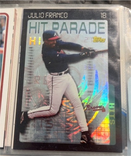 2003 Topps Hit Parade #HP27 Julio Franco — front