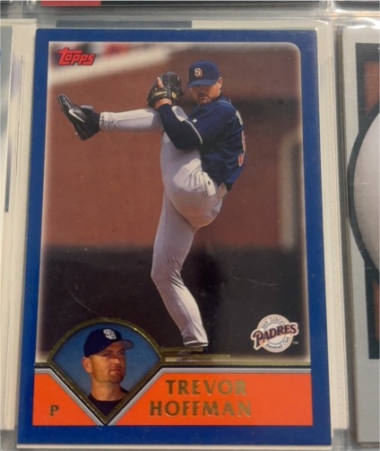2003 Topps #492 Trevor Hoffman — front