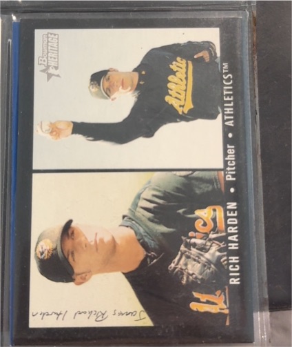 2003 Bowman Heritage #168 Rich Harden — front