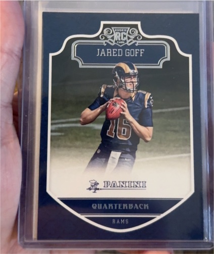 2016 Panini Rookies #218 Jared Goff — front