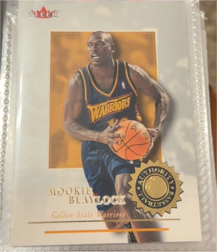 2000-01 Fleer Authority #27 Mookie Blaylock — front
