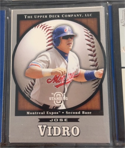 2003 Upper Deck Standing O #43 Jose Vidro — front