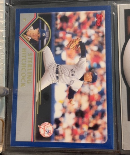 2003 Topps #430 Sterling Hitchcock — front