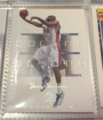 2002-03 Upper Deck SP Authentic #20 Jerry Stackhouse — front