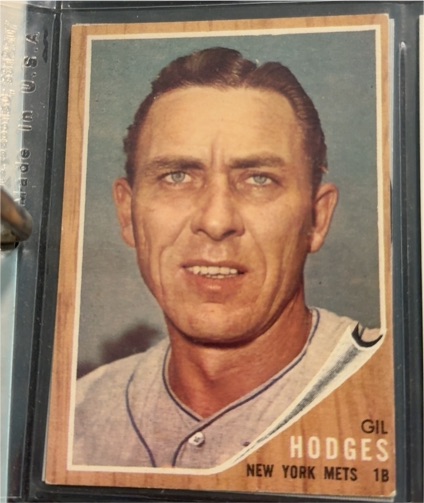 1962 Topps #85 Gil Hodges — front