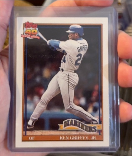 1991 Topps #790 Ken Griffey Jr. — front