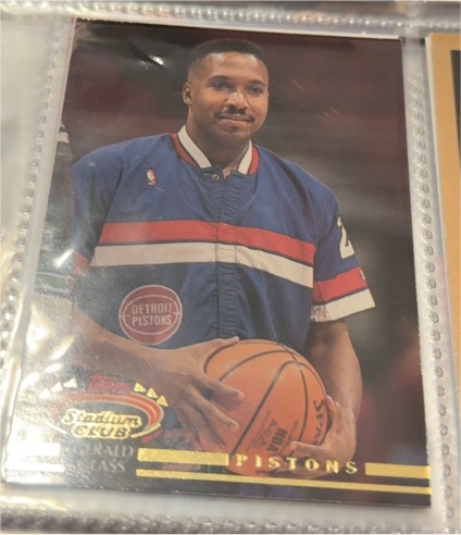 1992-93 Topps Stadium Club #267 Gerald Glass — front