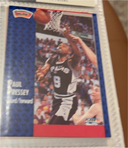 1991-92 Fleer #186 Paul Pressey — front