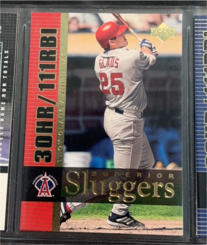 2003 Upper Deck Superior Sluggers #S1 Troy Glaus — front
