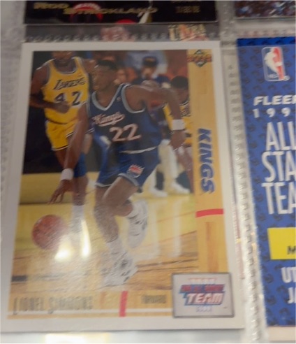 1991-92 Upper Deck #36 Lionel Simmons — front