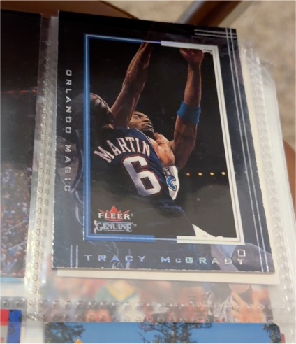 2001-02 Fleer Genuine #64 Tracy McGrady — front