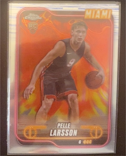 2024-25 Topps Chrome #166 Pelle Larsson — front