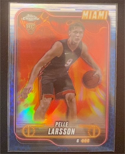 2024-25 Topps Chrome #166 Pelle Larsson — front