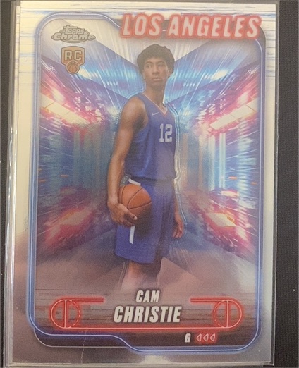 2024-25 Topps Chrome #151 Cam Christie — front