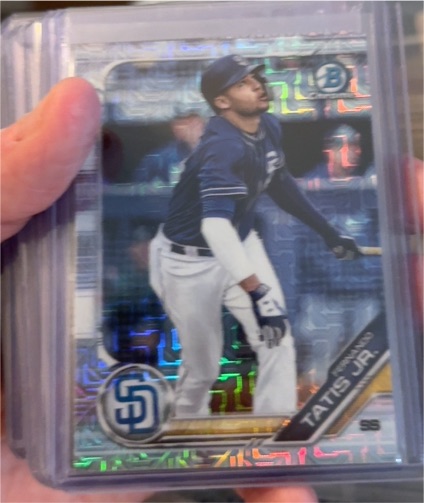 2019 Bowman Chrome #BCP-25 Fernando Tatis Jr. — front