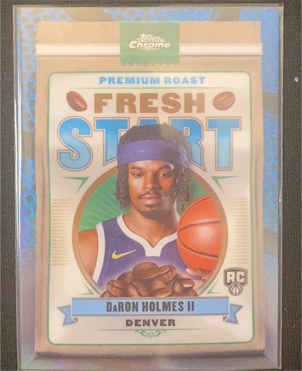 2024-25 Topps Chrome Fresh Start #FS-12 DaRon Holmes II — front