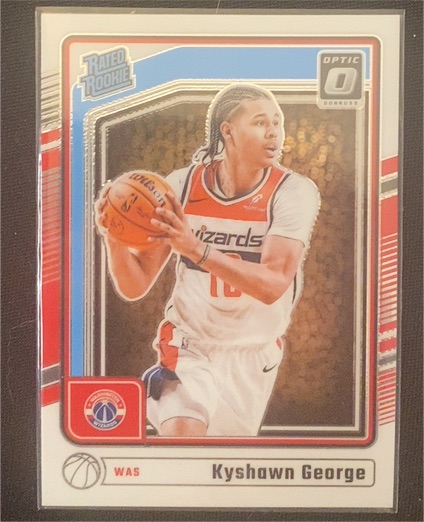 2024-25 Panini Donruss Optic #299 Kyshawn George — front