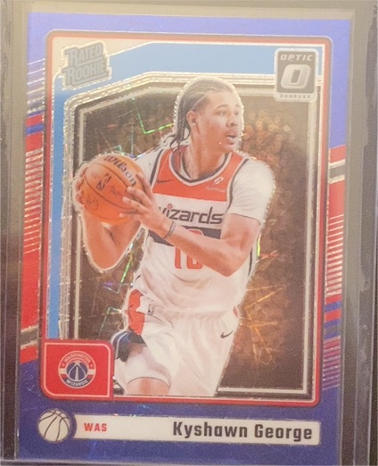 2024-25 Panini Donruss Optic #299 Kyshawn George — front