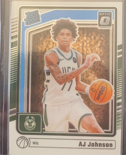 2024-25 Donruss Optic #277 AJ Johnson — front