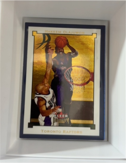 2002-03 Fleer Premium #33 Hakeem Olajuwon — front