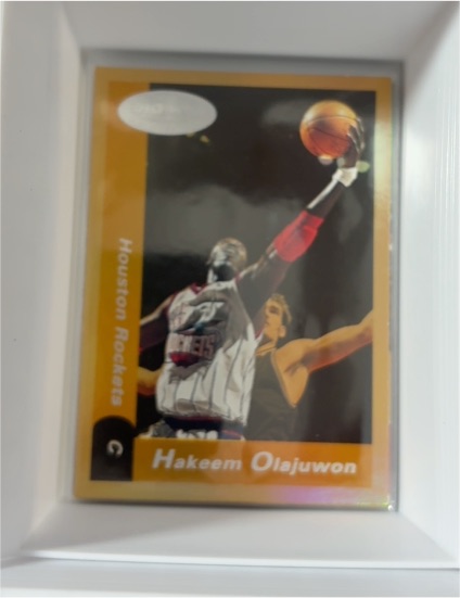 2000-01 Hoops Hot Prospects #53 Hakeem Olajuwon — front