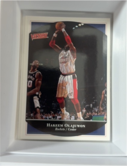 1999-2000 Upper Deck Victory #90 Hakeem Olajuwon — front