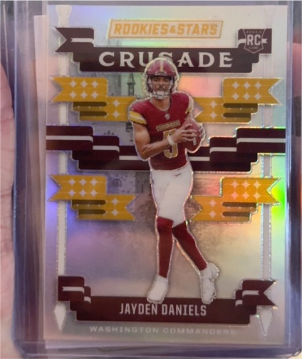 2024 Panini Rookies & Stars Crusade #C-JDS Jayden Daniels — front