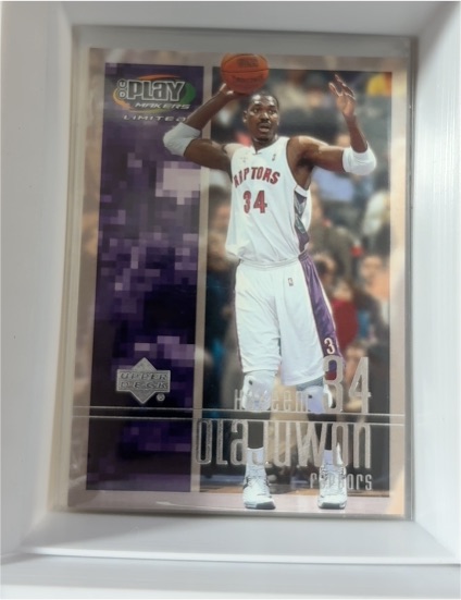 2001-02 Upper Deck Playmakers Limited #94 Hakeem Olajuwon — front
