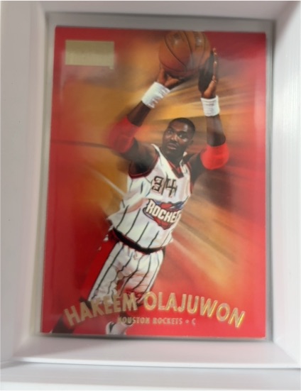 1997-98 SkyBox Premium #120 Hakeem Olajuwon — front