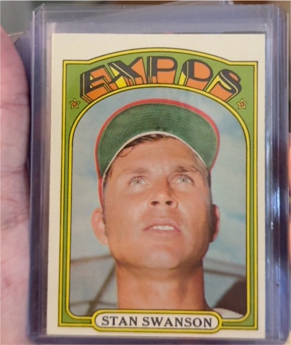 1972 Topps #331 Stan Swanson — front