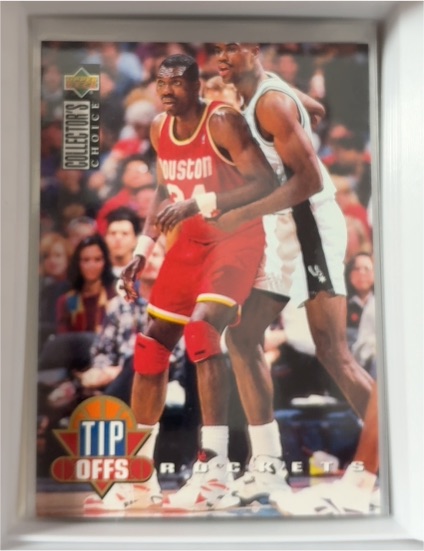 1994-95 Upper Deck Collector's Choice #175 Hakeem Olajuwon — front