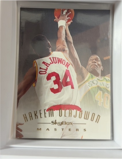 1995 SkyBox Masters #116 Hakeem Olajuwon — front