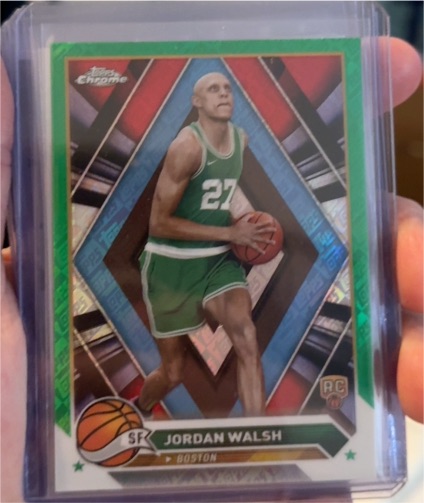 2023-24 Topps Chrome #189 Jordan Walsh — front
