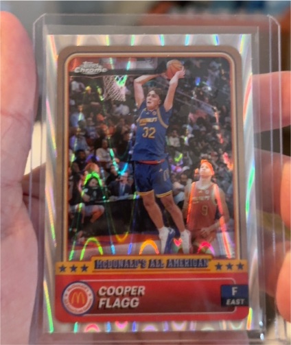 2024 Topps Chrome McDonald's All American #28 Cooper Flagg — front