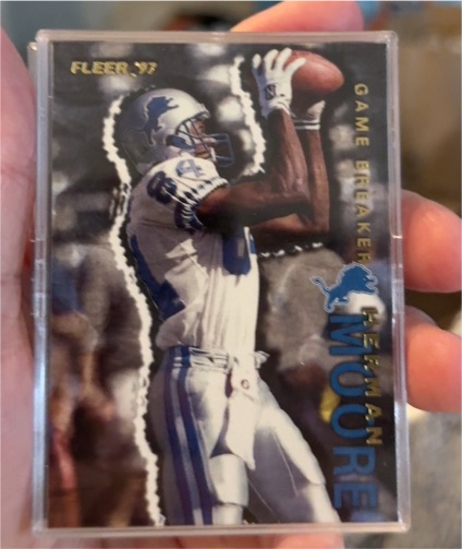 1997 Fleer Game Breakers #16 Herman Moore — front