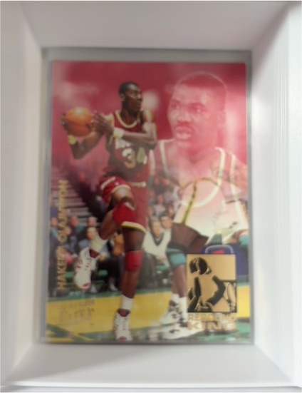 1993-94 Fleer Ultra #8 Hakeem Olajuwon Rebound Kings — front