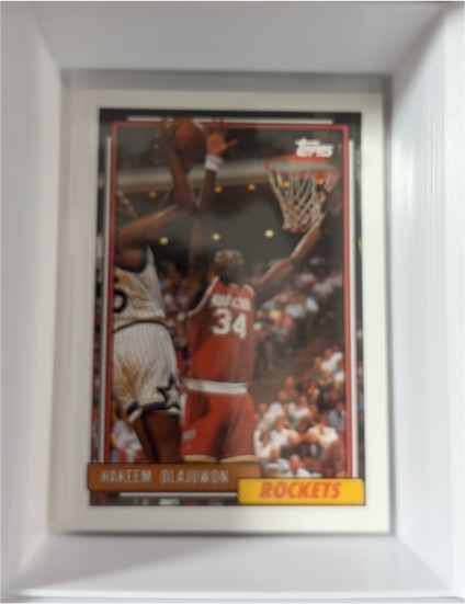 1992-93 Topps #337 Hakeem Olajuwon — front
