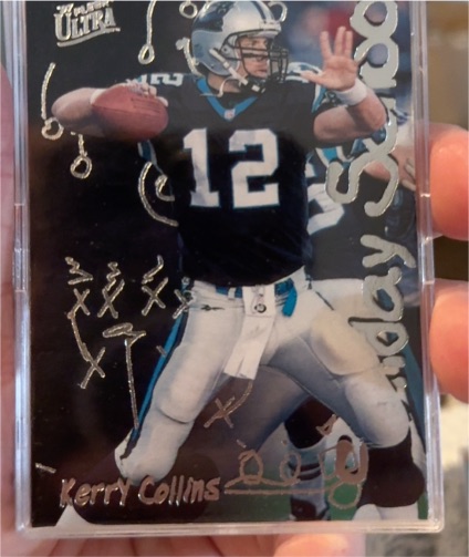 1997 Fleer Ultra Sunday School #7 Kerry Collins — front