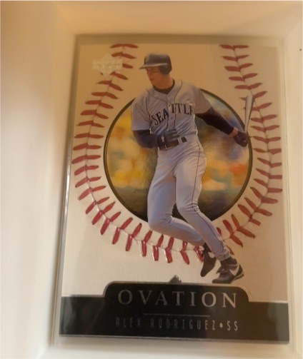1999 Upper Deck Ovation #28 Alex Rodriguez — front