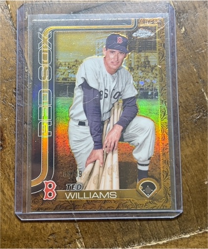 2025 Topps Chrome #T90-26 Ted Williams — front