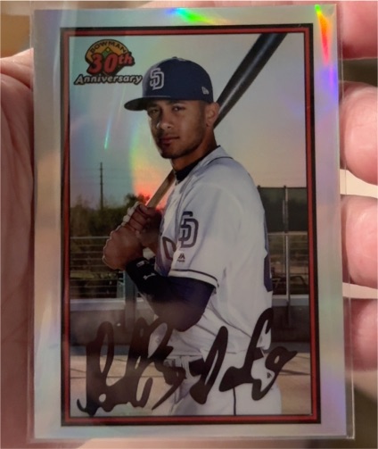 2019 Bowman Chrome 30th Anniversary #B30-FTJ Fernando Tatís Jr. — front