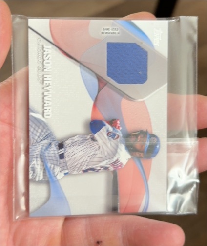 2017 Topps Major League Material #MLM-JHE Jason Heyward — front